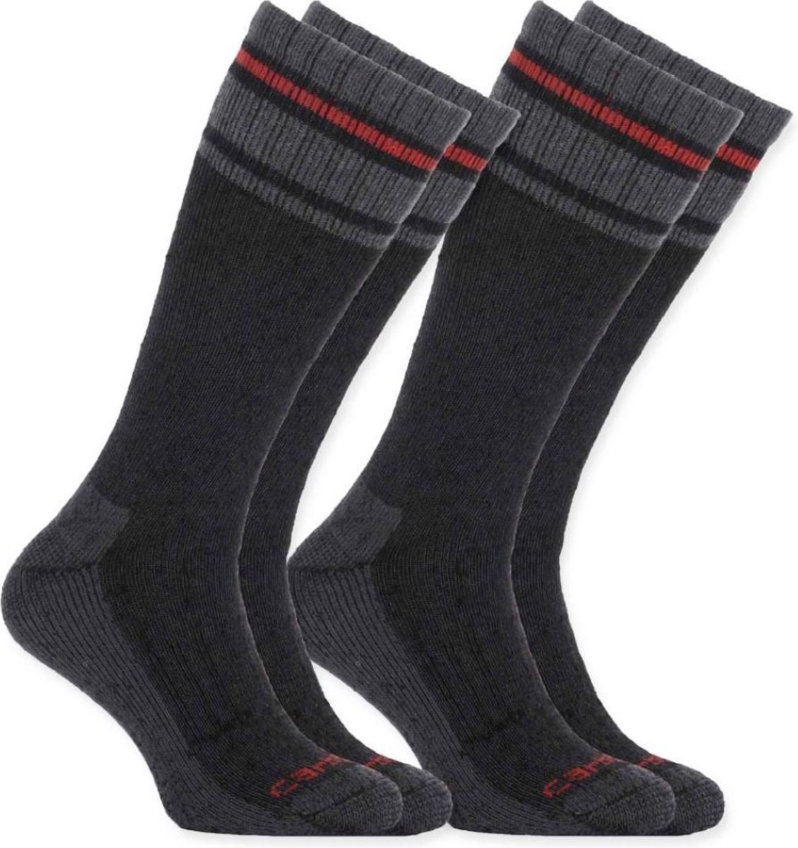 1130x1200 Carhartt Cold Weather Thermal Sock 2-Pair Black L (EU 42.5 - 45.5) - Afbeelding 1