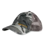 Carhartt Men Brandt Cap Rugged Gray Camo