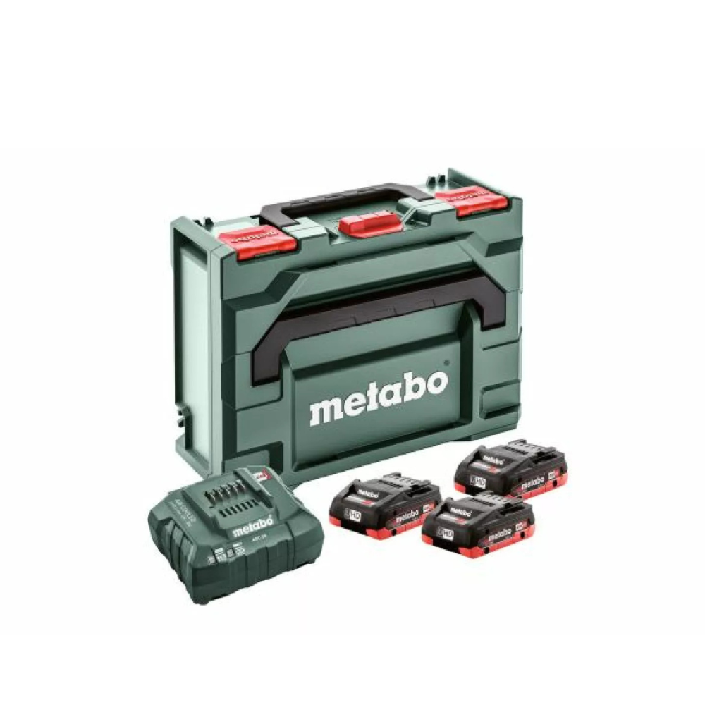 Kopie van Productfoto website (1000 x 1000 px)-25 Metabo basisset 18V LiHD 3x 3.5Ah ASC 30-36V - Afbeelding 1