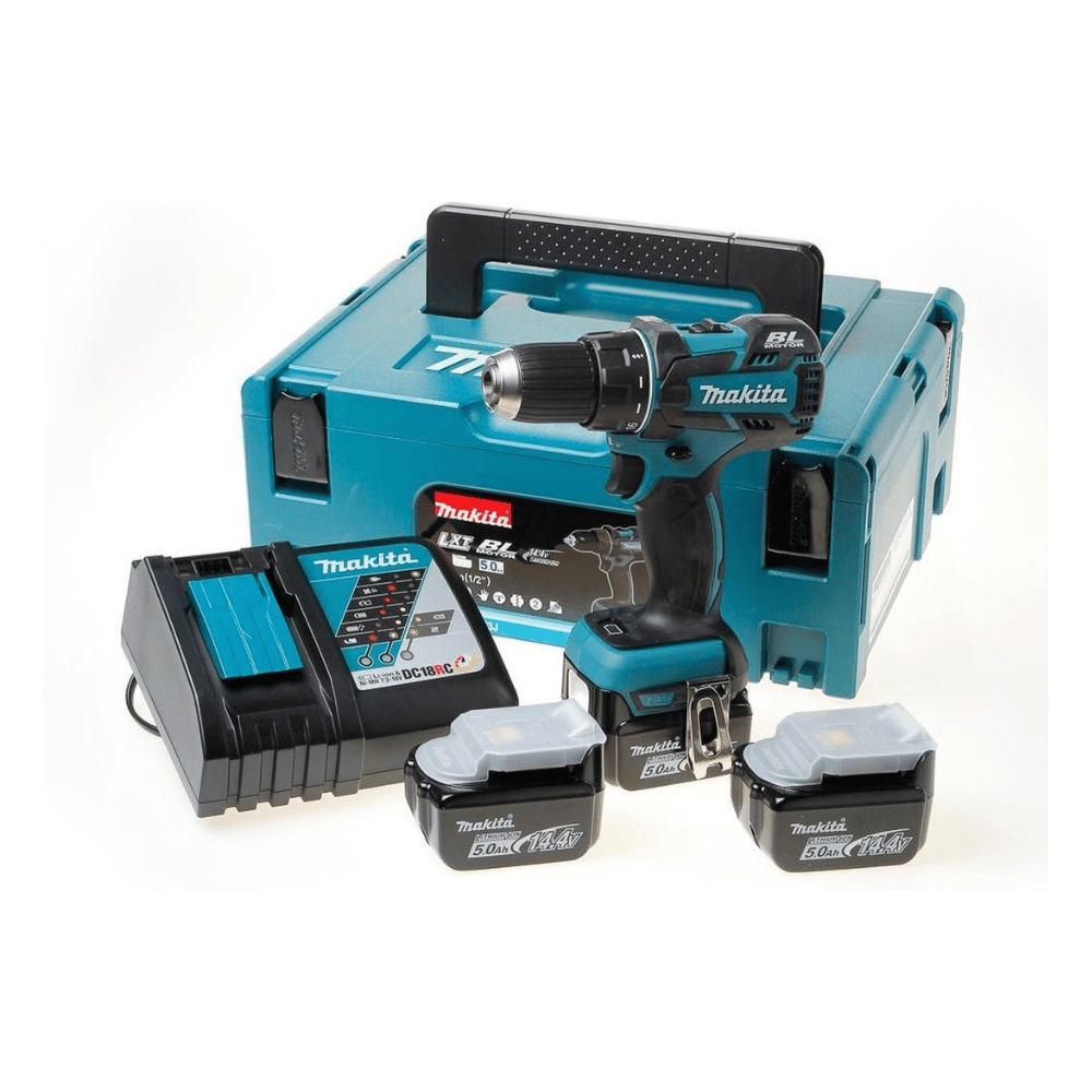 Kopie van Productfoto website (1000 x 1000 px) (37) Makita DDF470RTJ Boor-/schroefmachine 14,4V - Afbeelding 1