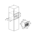 Boretti FI601LEGNO Maggiore inbouwoven - Afbeelding 2