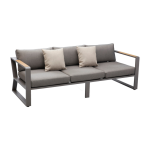 Higold Exee 2.0 Loungeset - Zwart 4-delig - 3 zits - Afbeelding 2