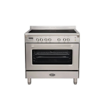 Boretti CFBI9015IX vrijstaand fornuis inductiekookplaat