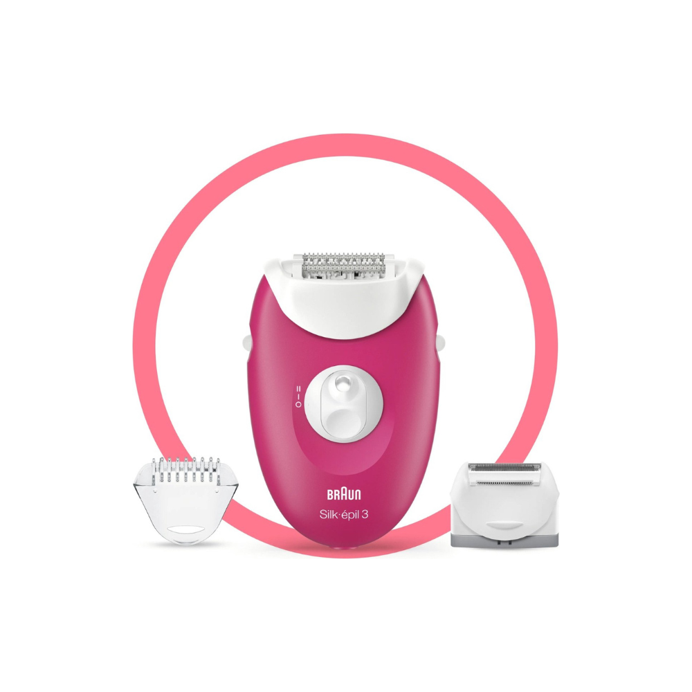 OLCOMMERCE1000x1000 (27) Braun Silk-épil 3 3276 roze wit - Afbeelding 1