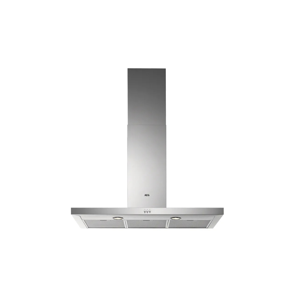 1 AEG DBE0900M Wandschouw afzuigkap 90cm - Afbeelding 1