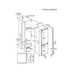 AEG NSC7G181DS Inbouw koel-vries combinatie 178cm - Afbeelding 2