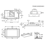 AEG DCK6980HM Plafondunit afzuigkap 90cm - Afbeelding 2