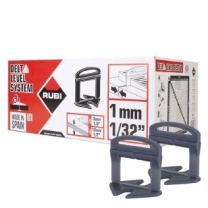 Rubi Delta Levelling Clips 2400 stuks 1 mm