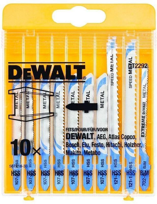 image-139.jpeg DeWalt DT2292-QZ 10 stuks - Zaagbladen voor Metaal - Afbeelding 1