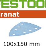 Festool 497144 Schuurbladen Granat STF DELTA/7 P400 GR/100 - P400 x 100 x 150mm (100st)