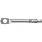 Spit Metalen Anker met Oog voor Bekabeling en Verlichting M6/64