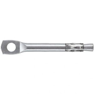 Spit Metalen Anker met Oog voor Bekabeling en Verlichting M6/64