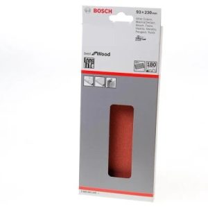 Bosch 10-delige Schuurbladset 93 x 230 mm, Korrel 180