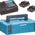 Makita 2xBL1021B + DC10SB - Accu & Lader Set