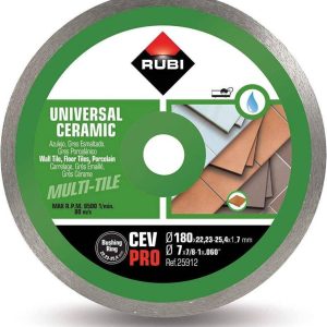 Rubi Cirkelzaagblad Diamant CEV 200 Pro 200mm Groen