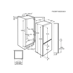 Zanussi ZNTN19ES1 Inbouw koelvriescombinatie 190 cm - Afbeelding 2