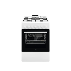 AEG CKB64101BW – Gasfornuis 60 cm – 4-pits – Wit