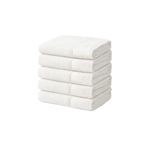 Handdoeken 70×140 cm – Set van 5 – 400 g/m² - Hotel Wit