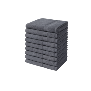 Handdoeken 50×100 cm – Set van 10 – 400 g/m² - Antraciet