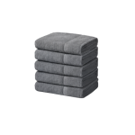 Handdoeken 70×140 cm – Set van 5 – 400 g/m² - Antraciet