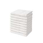 Handdoeken 50×100 cm – Set van 10 – 400 g/m² - Hotel Wit