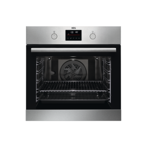 AEG BPB331161M Inbouw oven Hetelucht 72 liter RVS