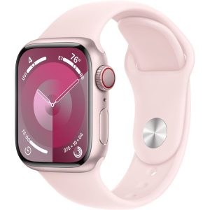 Apple Watch Series 9 Cellular – 41 mm – Roze Aluminium Case