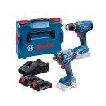 Bosch Professional GSR 18V-21 + GDR 18V-160 Accu Combiset