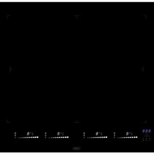 Boretti BIKB60 Plaque Noir Inductiekookplaat - Ingebouwd