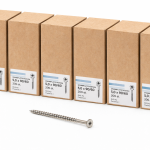 6X Hoenderdaal spaanplaatschroeven 5.0x90/60 RVS A2 – 200 stuks