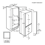 Zanussi ZNTN19ES1 Inbouw Koel-Vriescombinatie 188 cm - Afbeelding 2