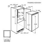 AEG SKB51OF2AS Inbouw Koelkast – 102 cm - Afbeelding 2
