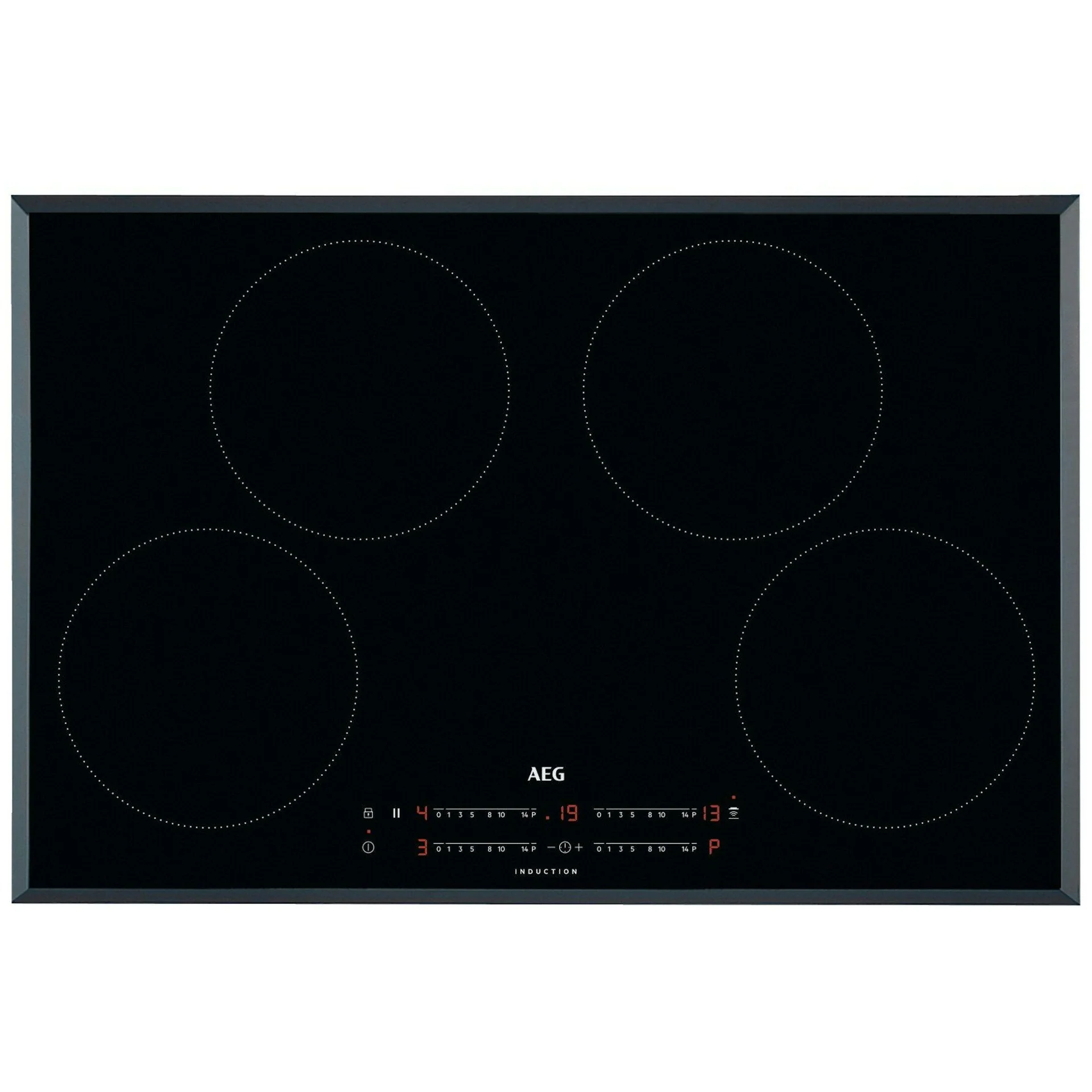 8a2tckeyoxgdfka55s4wewji4zs0_93c98b2e-fd7c-4ae9-b0dd-fc3c5facb6f0 AEG IKB8440SFB – Inductiekookplaat – 80 cm - Afbeelding 1