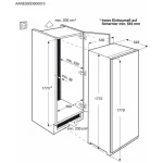 AEG SKE818E1DS – Inbouw Koelkast – 178 cm - Afbeelding 2
