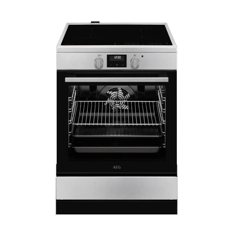 aeg-inductie-fornuis-cib6641abm AEG CIB6641ABM – Vrijstaand Fornuis – 60 cm - Afbeelding 1