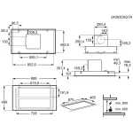 AEG NDC7791SW Plafondafzuigkap – 90 cm - Afbeelding 2