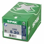 Spax universele schroef 5x20 T20 WIROX – 1000 stuks