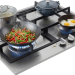 ETNA KG959RVSA Gaskookplaat – 59 cm – Wokbrander – RVS