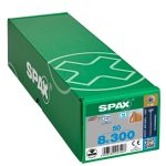 Spax universele schroef 8x300 RVS A2 T40 – 50 stuks