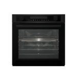 Pelgrim OM360MAT Inbouw Combi Magnetron – 60 cm – Zwart