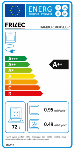 Frilec HAMBURG8049EBP pyrolyse oven - Afbeelding 3