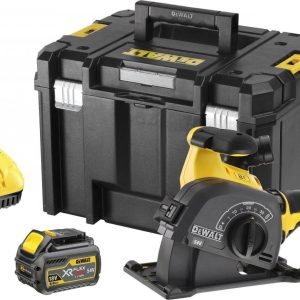 DeWalt DCG200T2 54V XR Accu-Sleuvenfrees 125mm inclusief 2x 6.0Ah Accu's