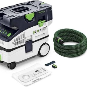 Festool CTLC Mini I-Basic Accustofzuiger - Compacte Stofzuiger voor Nat en Droog Gebruik