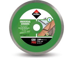 Rubi CEV PRO - Diamantzaagblad - Ø 200 x 25,4 mm - Voor keramische tegels