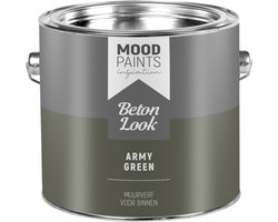 Moodpaints Muurverf Betonlook - 2500 ml - diverse kleuren