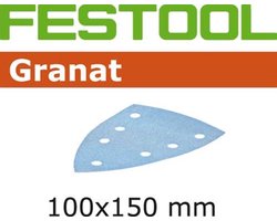 Festool 497144 Schuurbladen Granat STF DELTA/7 P400 GR/100 - P400 x 100 x 150mm