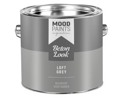 Moodpaints Muurverf Betonlook - 2500 ml - diverse kleuren