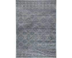 Vloerkleed Vivace Celestine B - Grijs/ Blauw - Vintage Tapijt - 230x160 cm