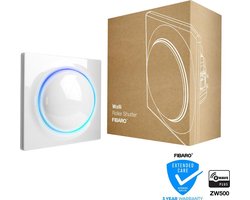 FIBARO Walli Roller Shutter - Wit - Slimme rolluikschakelaar - Werkt met FIBARO