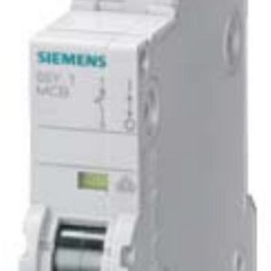 Siemens AG Miniature circuit breaker, 230/400 V, Icn: 6 kA, 1P, Icu: 30 kA